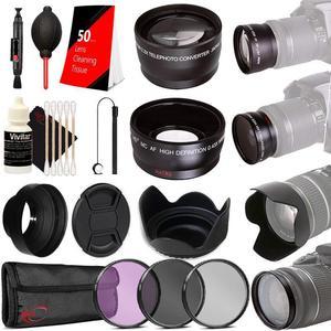Complete Filter & Lens Hood Set for CANON 50mm f1.8, CANON 40mm 2.8 & CANON 24mm f2.8 Lenses