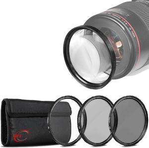 52MM UV, CPL, ND Lens Filter Kit for Sigma 30mm f1.4 DC DN Contemporary Lens