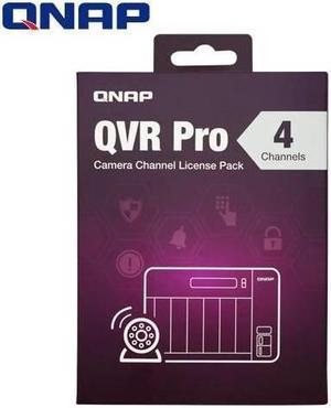 QNAP LIC-SW-QVRPRO-4CH QNAP QVR Pro 4 Channel License (QVR Pro Gold is required)