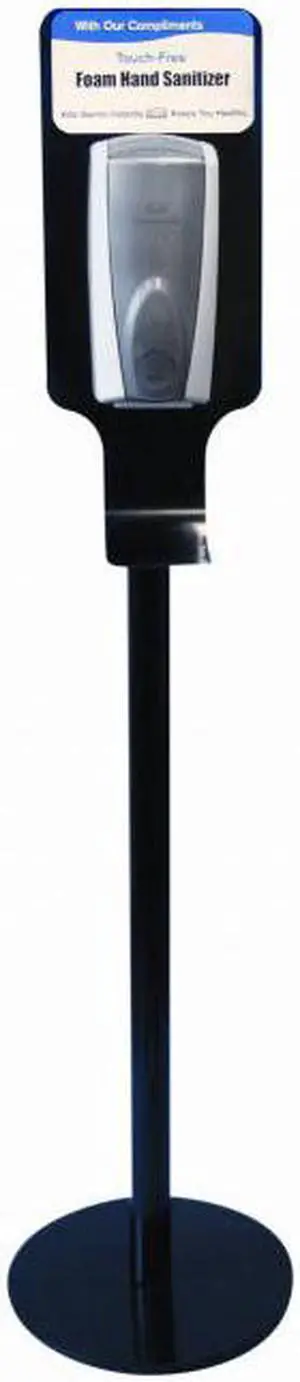 Rubbermaid Metal Stand Sanitizer Station Rubbermaid Metal Stand Sanitizer Station