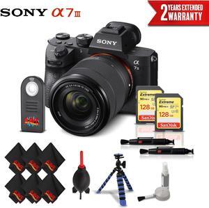 Sony Alpha a7 III Mirrorless Digital Camera International Version 2 Lens & Accessories Master Collection