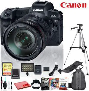 Canon EOS RP Mirrorless Digital Camera with RF 24-105 F4 L is USM Lens International Model Premium Bundle
