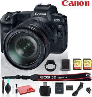 Canon EOS RP Mirrorless Digital Camera with RF 24-105 F4 L is USM Lens International Model Memory Bundle