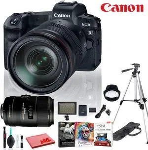 Canon EOS RP Mirrorless Digital Camera with RF 24-105 F4 L is USM Lens International Model Professional Bundle