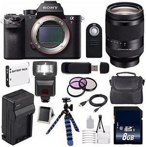 Sony Alpha a7R II Mirrorless Digital Camera (International Model) + Sony FE 24-240mm f/3.5-6.3 OSS Lens + 72mm 3 Piece F