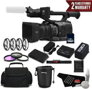 Panasonic AG-UX90 4K/HD Professional Camcorder Professional Plus Bundle