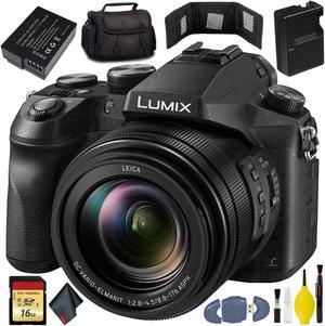 Panasonic Lumix DMC-FZ2500 Camera - Battery (2)- Charger - 16GB +