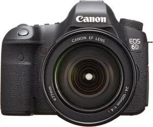 Canon EOS 6D with EF 24-105mm F4L IS USM Lens - International Version (No Warranty)