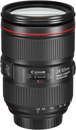 Canon EF 24 105mm f/4L is II USM Lens
