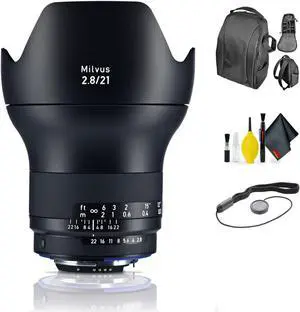 Zeiss Milvus 21mm f/2.8 ZF.2 Lens for Nikon F - 2096-548 + Deluxe Lens Cleaning Kit