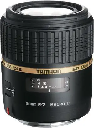 Tamron AF 60mm f/2.0 SP DI II LD IF 1:1 Macro Lens for Nikon Digital SLR Cameras (Model G005NII)