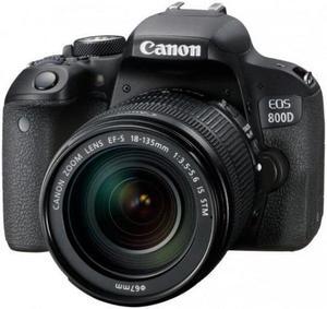 Canon EOS Rebel 800D/T7i 24 Megapixel DSLR with 18-135mm IS STM Lens International Version