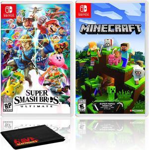 Nintendo Super Smash Bros Ultimate Bundle with Minecraft
