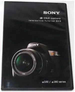 Sony ? DSLR Camera Tutorial DVD for a330/a380 series