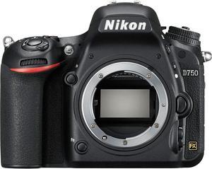 Nikon D750 Digital SLR Camera Body Renewed