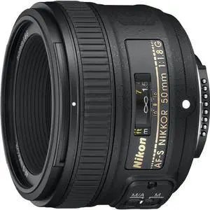 Nikon 50mm f/1.8G Auto Focus-S NIKKOR FX Lens - (Renewed)
