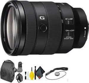Sony FE 24-105mm f/4 G OSS Lens + Deluxe Lens Cleaning Kit