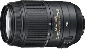 Nikon 2197-IV AF-S DX NIKKOR 55-300mm f/4.5-5.6G ED Vibration Reduction Zoom Lens with Auto Focus for DSLR Cameras Inter