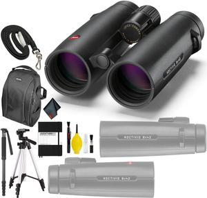 Leica 8x42 Noctivid Binocular - Leuchtturm NoteBook - Mono + Tripod - BackPack Base Bundle