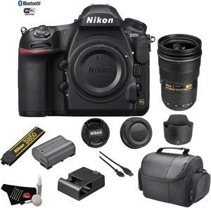 Nikon D850 DSLR Camera (Body) - Kit with Nikon AF-S NIKKOR 24-70mm f/2.8G ED Lens + More - International Model