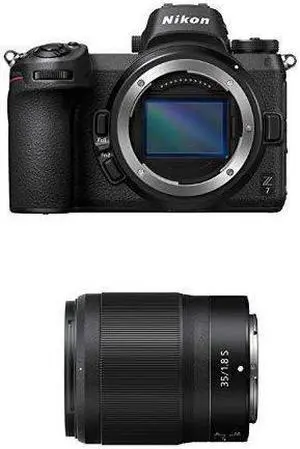 Nikon Z7 FX-Format Mirrorless Camera Body with NIKKOR Z 35MM F/1.8 S (International Version No Warranty)