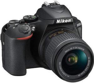 Nikon 1576 D5600 DX-Format Digital SLR with AF-P DX NIKKOR 18-55mm f/3.5-5.6G VR Lens, Black (Renewed)