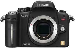 Panasonic Panasonic Lumix DMC-GH1K-Body 12.1 Megapixel Interchangeable Lens Digital Camera Body Only, Lumix G Micro Syst