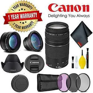 Canon EF 75-300 mm F/4.0-5.6 III Lens (6473A003)