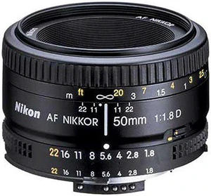 Nikon AF Nikkor 50mm f/1.8D Prime Lens (Black) - International Version (No Warranty) Nikon AF Nikkor 50mm f/1.8D Prime Lens (Black) - International Version (No Warranty)