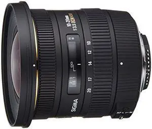 Sigma 10-20mm f/3.5 EX DC HSM ELD SLD Aspherical Super Wide Angle Lens for Nikon Digital SLR Cameras