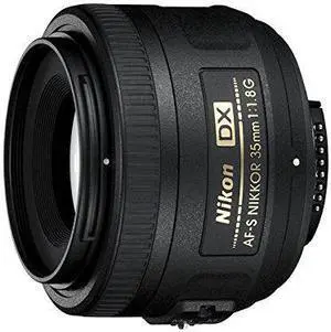 Nikon AF-S DX NIKKOR 35mm f/1.8G Lens with Auto Focus for Nikon DSLR Cameras