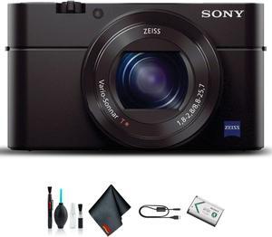 Sony Cyber-shot DSC-RX100 III Camera DSCRX100M3/B Starter Kit