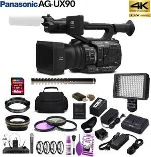 Panasonic 4K/HD Professional Camcorder (PJ) Advanced Bundle
