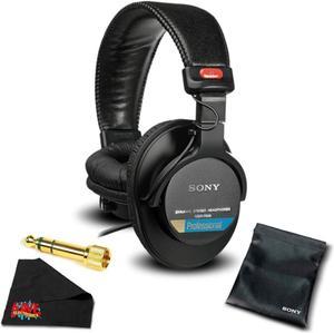 Sony MDR-7506 Headphones Professional Large Diaphragm Headphone - Bundle with 1 Year Extended Warranty