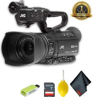 JVC?GY-HM250 UHD 4K Streaming Camcorder with Built-in Lower-Thirds Graphics Starter Accessory Bundle