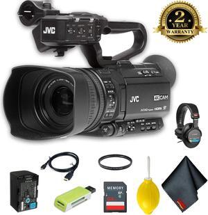 JVC?GY-HM250 UHD 4K Streaming Camcorder with Built-in Lower-Thirds Graphics Ultimate Accessory Bundle
