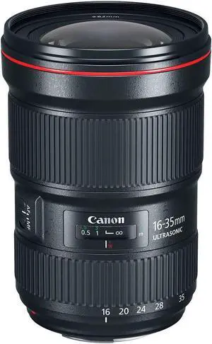 Canon EF 16-35mm f/2.8L III USM Ultra Wide Angle Zoom Full Frame Lens 0573C002 (Renewed)