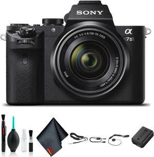 Sony Alpha a7 II Mirrorless Camera with FE 28-70mm f/3.5-5.6 OSS Lens ILCE7M2K/B Starter Kit