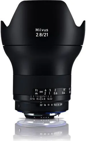 Zeiss 21mm f/2.8 Milvus ZF.2 Lens for Nikon F Mount DSLR Cameras #2096-548