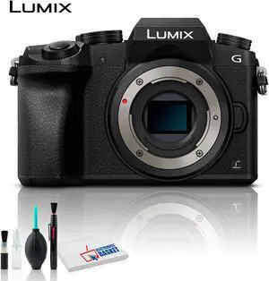 Panasonic Lumix DMC-G7 Mirrorless Micro Four Thirds Digital Camera (Black) - Starter Bundle