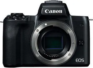 Canon EOS M50 Mirrorless Digital Camera (Body Only, Black)(Intl Model)