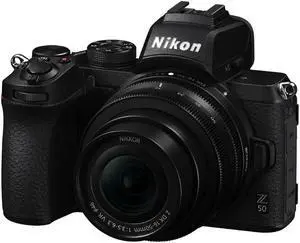 Nikon Z 50 20.9MP with 16-50mm VR Lens Kit Mirrorless Camera (International Version) Black