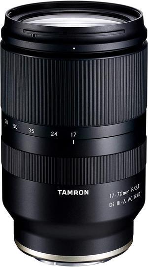 Tamron 17-70mm f/2.8 Di III-A VC RXD Lens for Sony E APS-C Mirrorless Cameras (International Model)