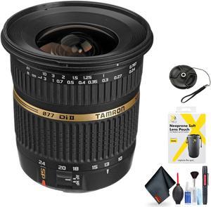 Tamron SP AF 10-24mm f / 3.5-4.5 DI II Zoom Lens for Canon DSLR Cameras for Canon EF-S Mount + Accessories (Internationa