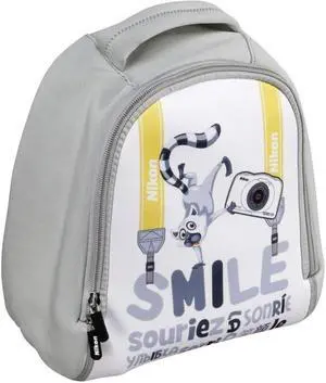 Nikon VAECSS63 Kinder Smile Camera Backpack Bags, White
