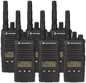 6 Pack of Motorola RMU2080D Two way Radio Walkie Talkies