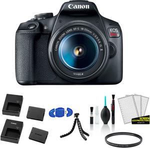 Canon EOS Rebel T7 EF-S 18-55mm IS II Kit with Extra Battery and Charger + More - International Model