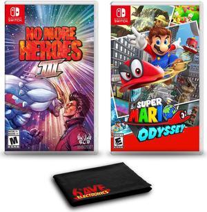 Nintendo Switch Super Mario Kart 8 and Odyssey Deluxe Bundle: Red and Blue  Joy-Con Improved Battery Life 32GB Console,Super Mario Odyssey, Super Mario  Kart 8 Deluxe Game Disc and Travel Case 