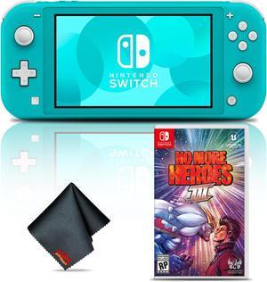 Nintendo Switch Lite Turquoise Console Bundle with No More Heroes 3