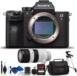 Sony Alpha a7R III Mirrorless Digital Camera with 70-200mm Lens - Deluxe Kit
